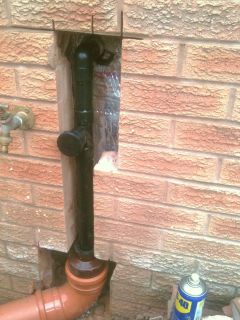 What do I do with my drain Chris Smith Wigan Builders