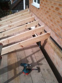 how to instal rafters