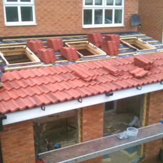 how to install a vaulted roof