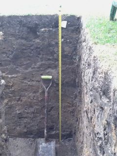 How wide are foundations on an extension