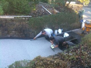 Resin bound driveways