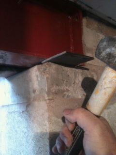 packing underneath a gurder properly Chris the Builder